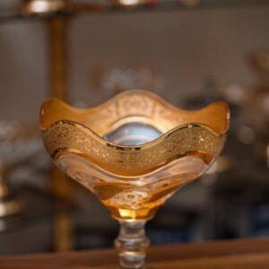 طبق فاكهه كرستال دهبى